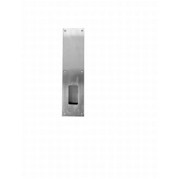 4" x 16" Surface Mount Flush Cup Pull